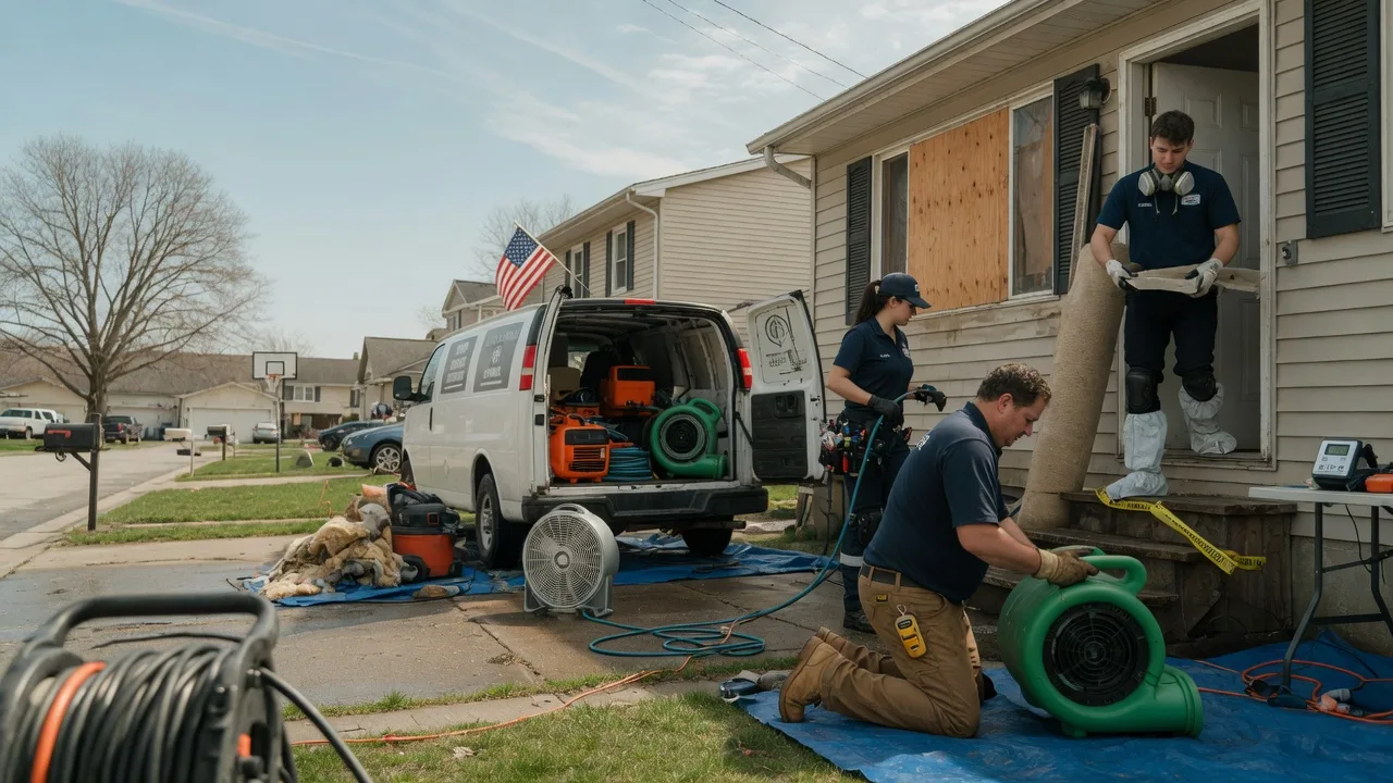 Water Damage Restoration in Prospect, PA near me